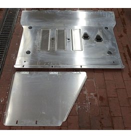 Engine and gearbox skid plate 4 mm aluminum pressed for - Mercedes Vito/V class 4Matic model 447 automatic from 2014