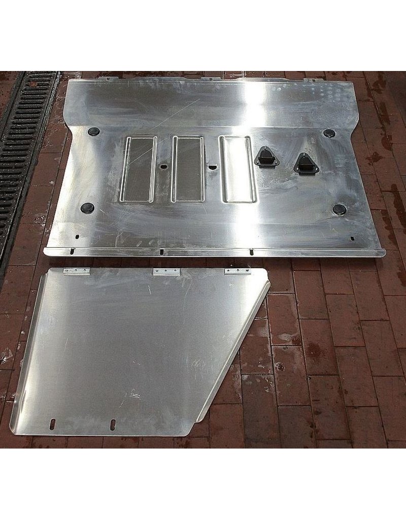 Engine and gearbox skid plate 4 mm aluminum pressed for - Mercedes Vito/V class 4Matic model 447 automatic from 2014