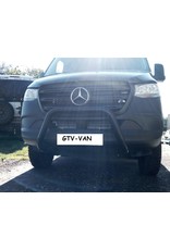 Pare buffle avant noir, 70 mm pour MERCEDES-BENZ Sprinter 907 /VS30