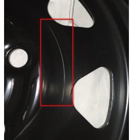 2 Spurplatten 3 mm speziell zur Verwendung bei Kontakt der Felge mit der vergrößerten Bremsanlage beim VW T6.1