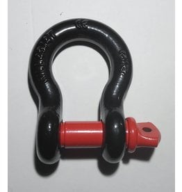 Omega shackle 3/4 inch WLL 4 3/4 T red-black