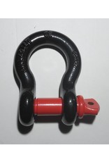 Omega Schäkel 5/8 Zoll WLL 3 1/4 T schwarz/rot