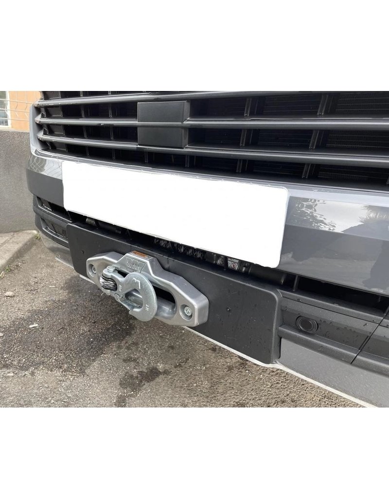 VW T6/T6.1 Platine de treuil intégrée au pare-chocs d'origine 