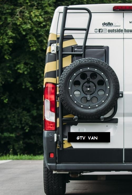 Reserveradleiter für FIAT DUCATO /Peugeot Boxer/ Citroen Jumper 2014+ -  GTV-VAN