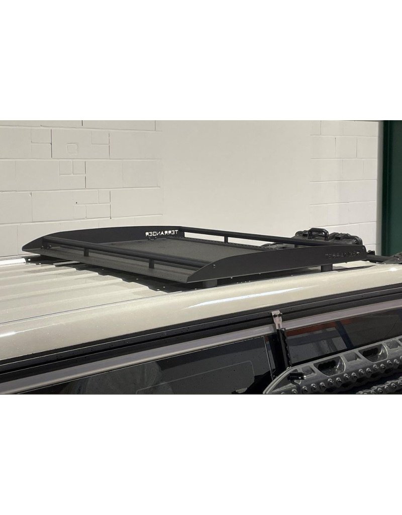 TERRANGER Dachgepäckträger leicht - aerodynamisch - universal (inkl. Aufnahme für LED-Scheinwerfer)