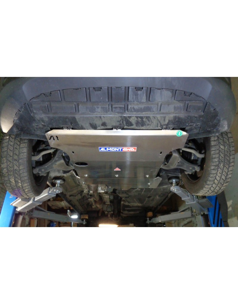 blindage moteur, boite de vitesses et bôite de transfert en SportDuty alu 6 mm pour Mercedes 447 vito 4x4 2014-2021