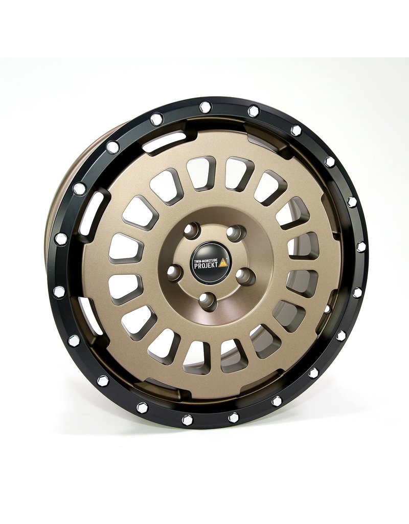 Twin Monotube Project AT18, 8x18, ET47 , 5x120/65 All Terrain hard alloy rim Matt TERRA For VW T5, T6, T6.1