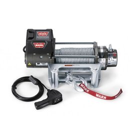 TREUIL WARN M8000 3,6 T 12V avec corde acier et télécommande