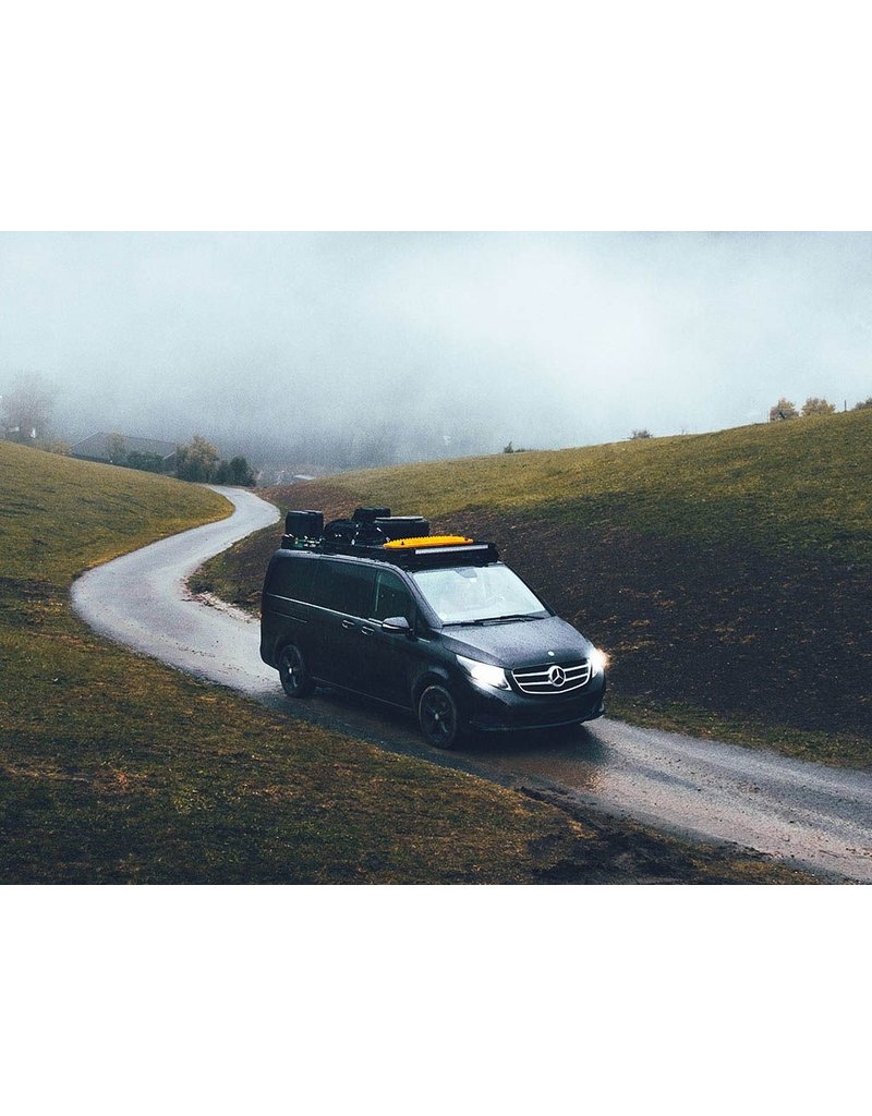 SLIMLINE II ROOF RACK KIT FOR MERCEDES BENZ VCLASS / VITO /447 L2 =LO