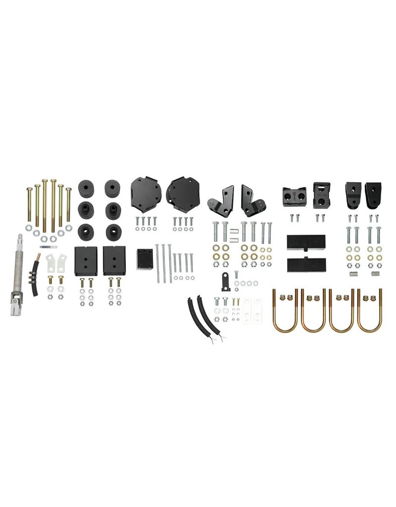 VAN COMPASS™ STRIKER 2WD SPRINTER VAN kit rehausse de 5,1 cm pour Mercedes Sprinter 907/VS30 2WD avec roues arrières jumelées, moteur diesel, propulsion AR) - kit complet pour l'avant et arrière