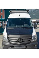 VSS SYSTEM™ - 80 WATT HOOD SOLAR PANEL (TWIN 40 WATT SYSTEM) by Cascadia, Complete VSS System (Solar Panels + MPPT Charge Controller + Vehicle Vinyls) for MERCEDES-BENZ SPRINTER 906/NCV3 (2006-2018)