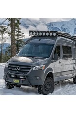 VSS SYSTEM™ - 90 WATT HOOD SOLAR PANEL (TWIN 45 WATT SYSTEM) by Cascadia, Complete VSS System (Solar Panels + MPPT Charge Controller + Vehicle Vinyls) for MERCEDES-BENZ SPRINTER 907/VS30