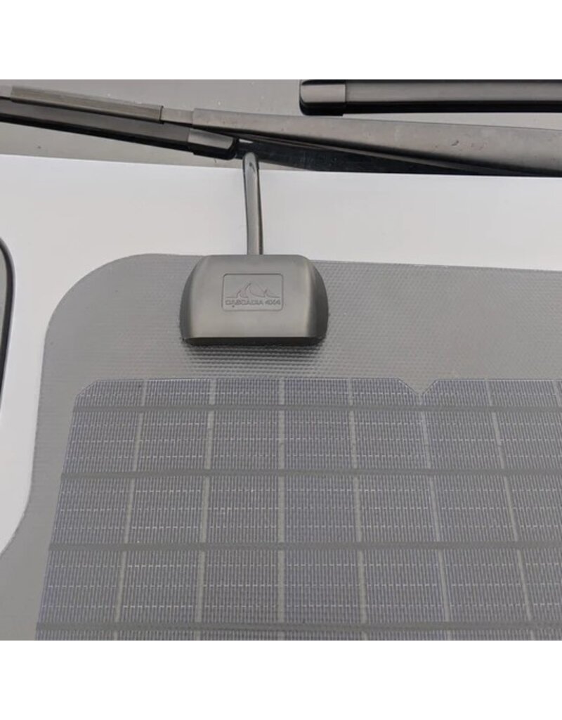 VSS SYSTEM™ – 90 WATT MOTORHAUBEN SOLAR PANELS (TWIN 45 WATT SYSTEM) von Cascadia, komplettes VSS-System (Solarmodule + MPPT-Laderegler + Fahrzeugvinyle) für MERCEDES-BENZ SPRINTER 907/VS30