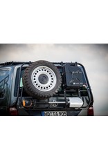 VW T6 Rear carrier "modular" suitable fo carrying bicycles, spare wheel, canister, etc.