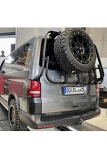 VW T5 Heckträger "modular" für Fahrräder, Ersatzrad, Kanister, usw.