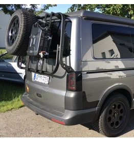 VW T5 Rear carrier "modular" suitable fo carrying bicycles, spare wheel, canister, etc.