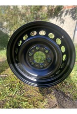 Mercedes Sprinter 906/907/ VW Crafter I / black steel rim 6.5x16  6/130, ET62 black powder coated