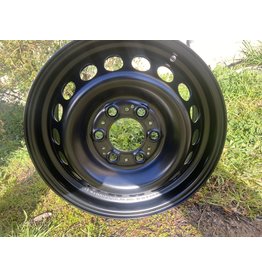 Mercedes Sprinter 906/907/ VW Crafter I / black steel rim 6.5x16  6/130, ET62 black powder coated