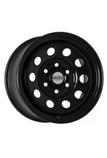 DOTZ DOTZ MODULAR BLACK - Offroad steel rim 8x16 6x130 ET37 CTR84.1 including hub cap for MB Sprinter 906/907