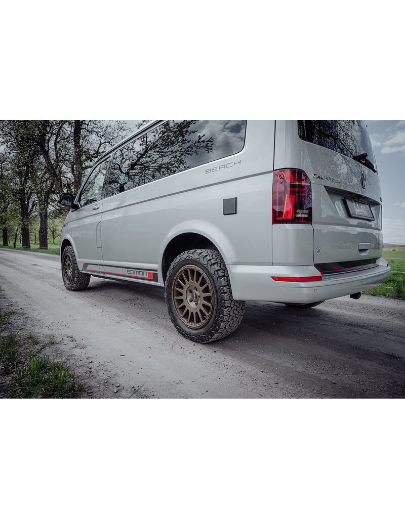 JANTE 18x8 ALU TWIN-MONOTUBE-PROJEKT-AT2 SAND, 18x8 JH2 ET45 5x120 POUR VW T5, T6, T6.1 ET CRAFTER (JUSQU'À 1250KG DE CHARGE PAR ROUE)