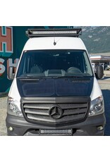 PANNEAUX SOLAIRES 80W POUR CAPOT MOTEUR VSS SYSTEM™ DE CASCADIA- MERCEDES-BENZ SPRINTER 906/NCV3 (2006-2018) (TWIN 40 WATT), kit nu: panneaux solaires sans MPPT contrôleur de charge et Vehicle Vinyls