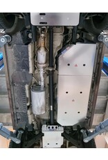 6 mm SPORTY DUTY Aluminium-Schutzplatte Adblue Tank und Webasto Heizung für VW T6.1