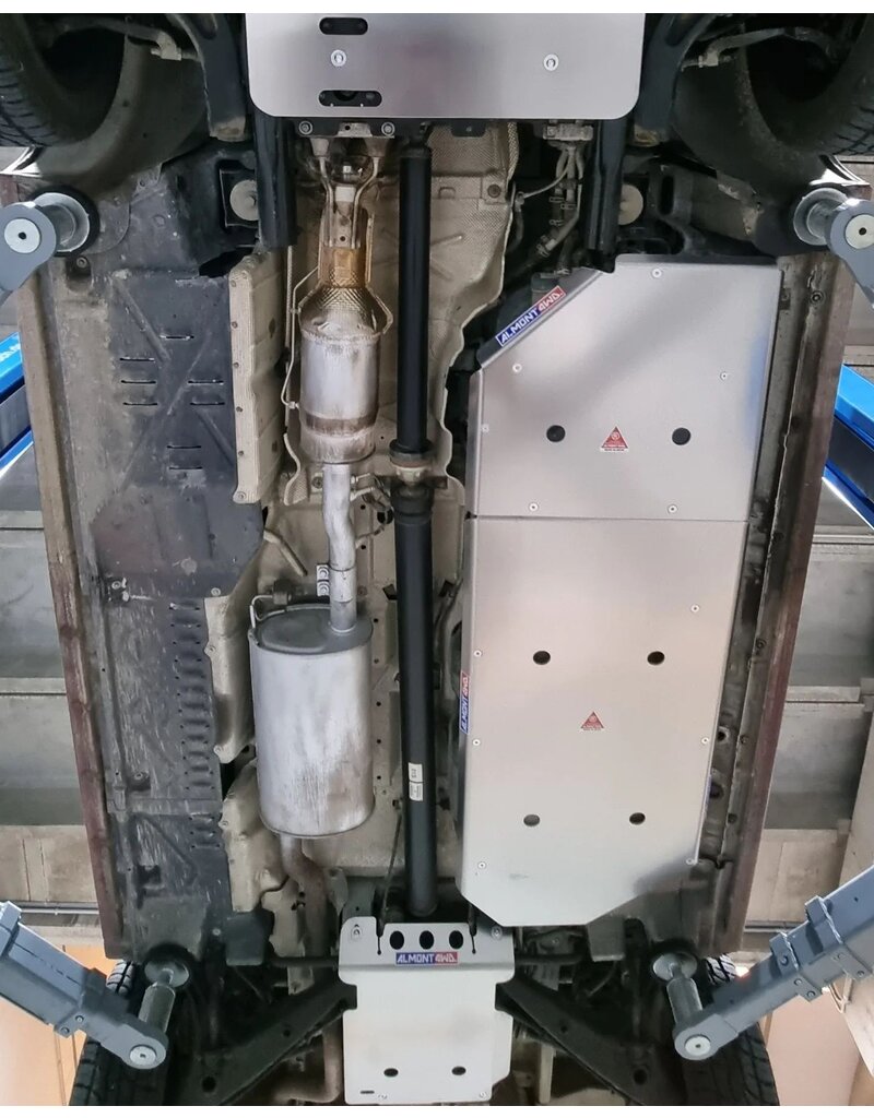 6 mm SPORTY DUTY Aluminium-Schutzplatte Adblue Tank und Webasto Heizung für VW T6.1