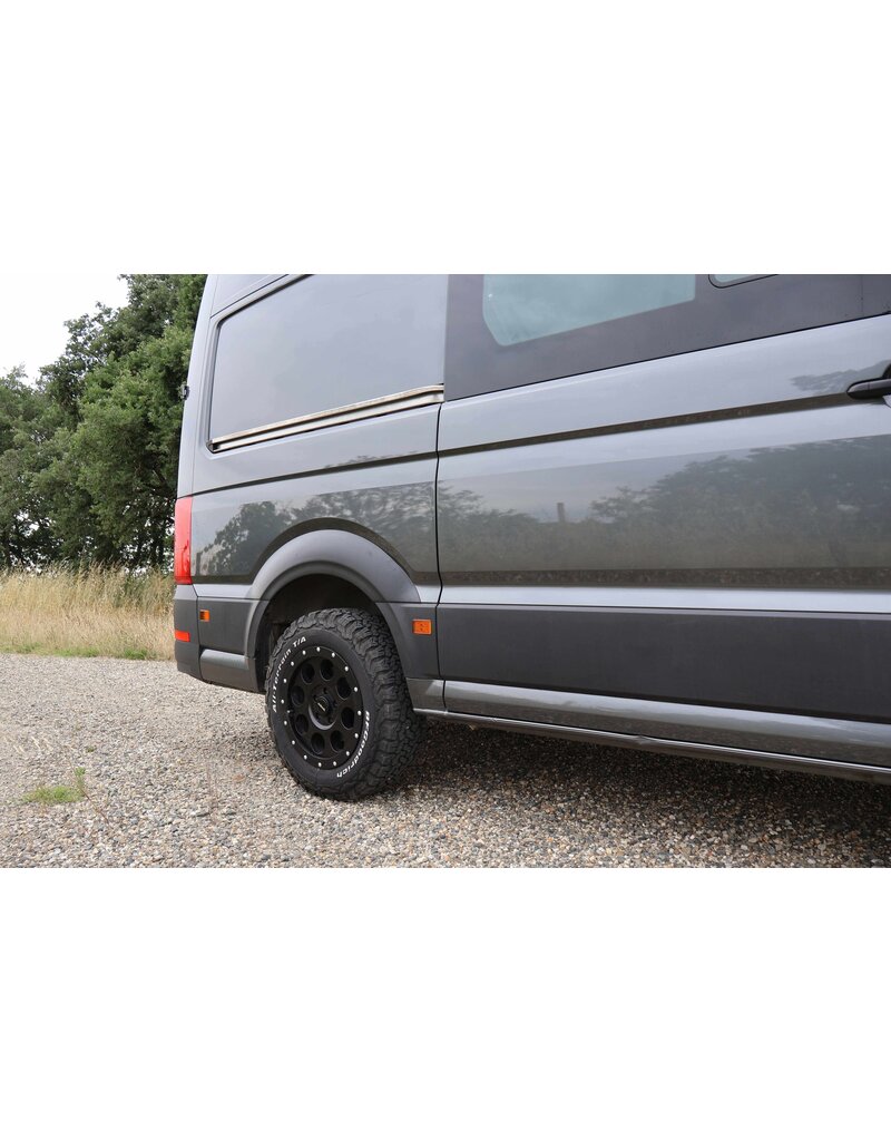 Fender flares / wheel arch extensions for VW Crafter 2017+ & MAN TGE