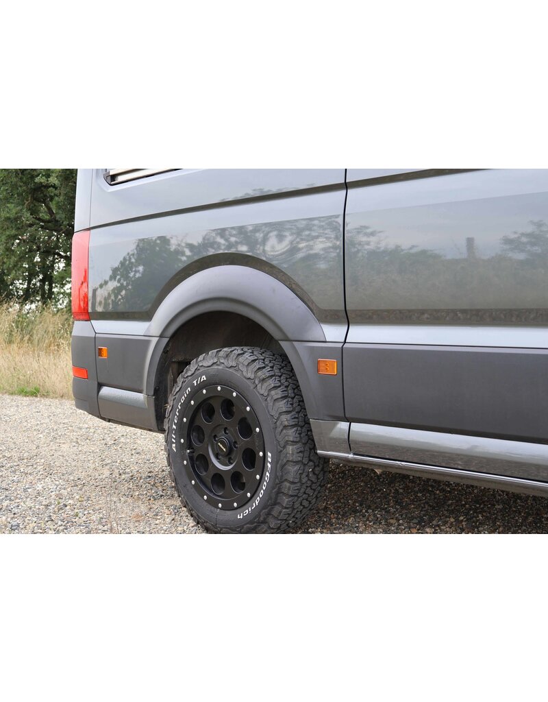 Fender flares / wheel arch extensions for VW Crafter 2017+ & MAN TGE