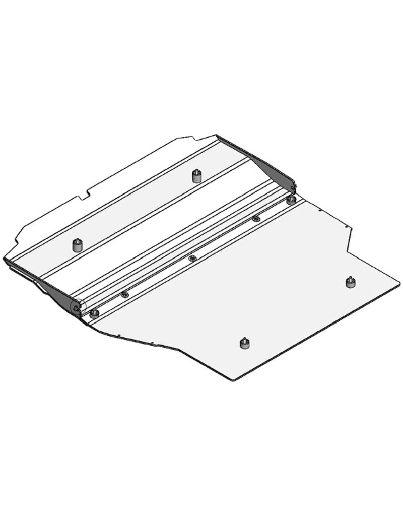 5/10 mm Plaque de protection en aluminium moteur et transmission pour VW T5 & T6, T6.1 4motion+2WD