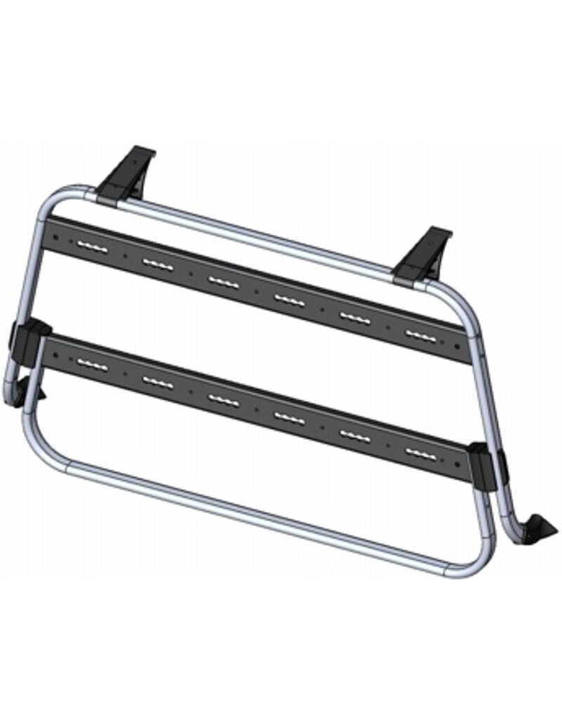 GTV-GMB Kit de conversion "airline" avec système des rails Airline pour passer une porte-vélos T5/T6 logo à un porte-bagages universel