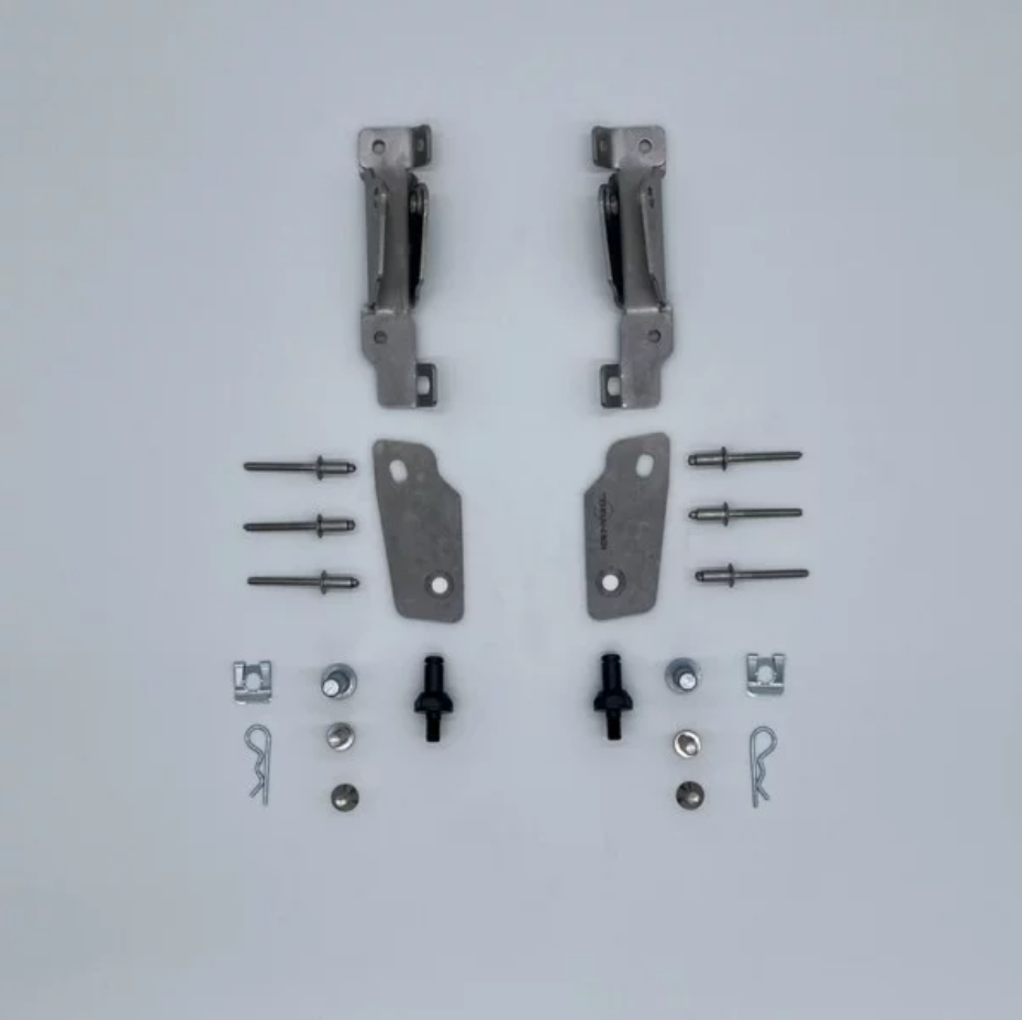 Kit de fixation pour les vérins à gaz renforcé de TERRANGER, convenant au hayon arrière de VW T6, T6.1