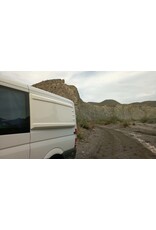 1x linke aerodynamische Verbreiterungsbacke / Ohr zum Querschlafen für VW Crafter 2017+/MAN TGE (Länge = 5986 mm, Radstand 3640mm)