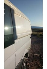 1x linke aerodynamische Verbreiterungsbacke / Ohr zum Querschlafen für VW Crafter 2017+/MAN TGE (Länge = 5986 mm, Radstand 3640mm)