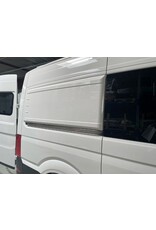 1x rechte aerodynamische Verbreiterungsbacke / Ohr zum Querschlafen für VW Crafter 2017+/MAN TGE (Länge = 5986 mm, Radstand 3640mm)
