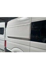 2x= linke + rechte aerodynamische Verbreiterungsbacke / Ohr zum Querschlafen für VW Crafter 2017+/MAN TGE (Länge = 5986 mm, Radstand 3640mm)