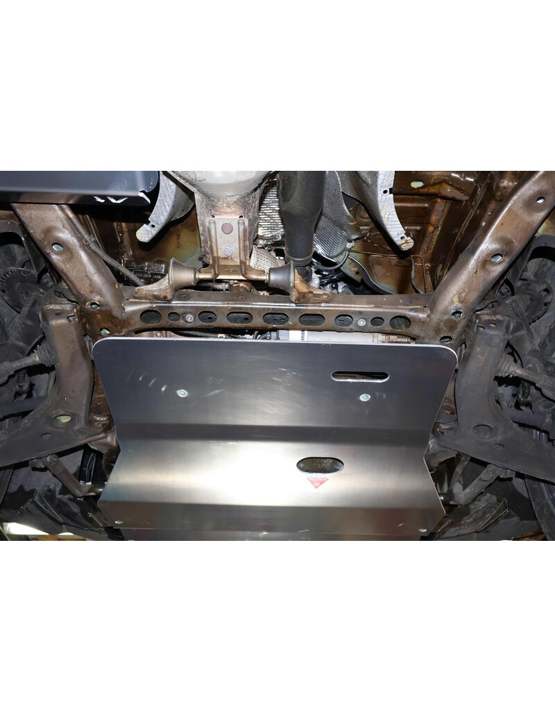 VW CRAFTER / MAN TGE 4X4 2019+  6 mm Aluminium Unterfahrschutz für Motor, Kühler, Frontdifferential