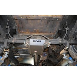 6 mm Aluminium Schutzplatte für Allradkupplung/Differential für VW Crafter / MAN TGE 4x4 ab 2017