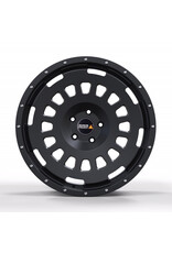 TWIN-MONOTUBE-PROJECT-AT20-ZERO aluminum rim, 9X20 INCH IN BLACK MAT WITHOUT PROTECTIVE RING Mercedes 447 (Vito + class) 5x112 ET47