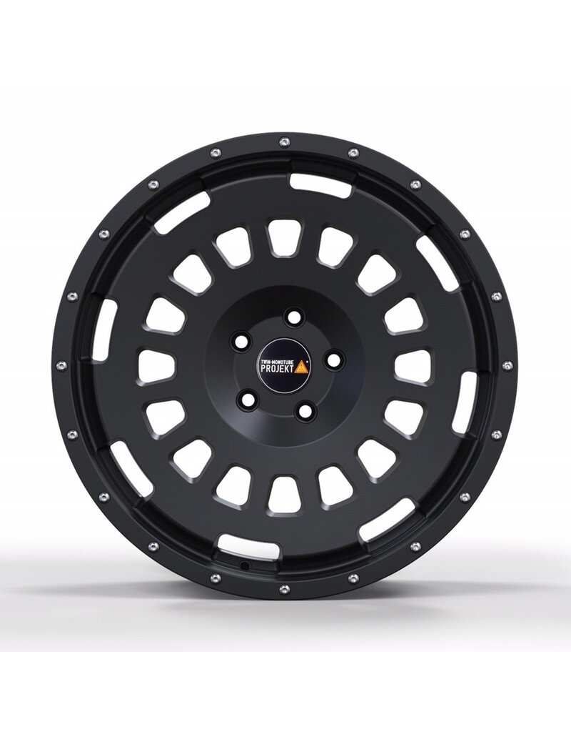 TWIN-MONOTUBE-PROJEKT-AT20-ZERO , 9X20 ZOLL IN SCHWARZ MATT OHNE SCHUTZRING FÜR MB 447 (Vito / V-Klasse) 5x112 ET47