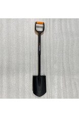 Fiskars Xact Schaufel in verschiedenen Größen (schwarze und polierte Version)für Sand und weiche Böden geeignet