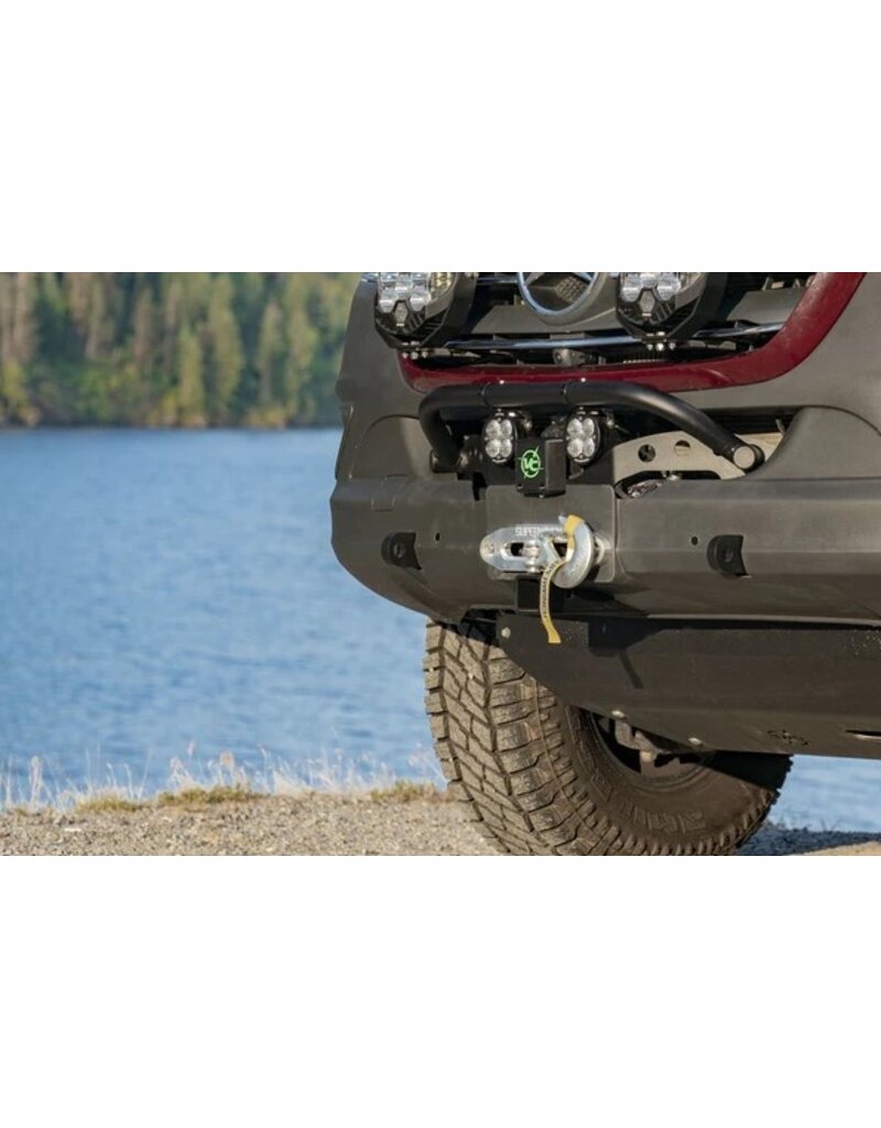 VAN COMPASS™ MERCEDES SPRINTER 907 (2019-2022 and AWD 2022+) WINCH MOUNT WITH BULLBAR AND TOW HOOKS