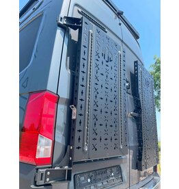 H32 Flexible universal carrier for the LEFT rear door Mercedes Sprinter 906 & 907 (with 180° hinges)