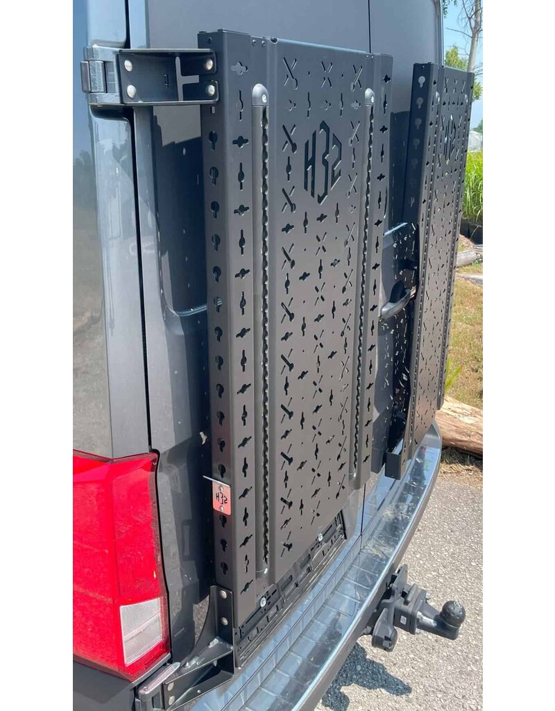 H32 Flexible universal carrier for the LEFT rear door Mercedes Sprinter 906 & 907 (with 180° hinges)