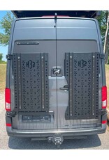 H32 Flexible universal carrier for the LEFT rear door Mercedes Sprinter 906 & 907 (with 180° hinges)