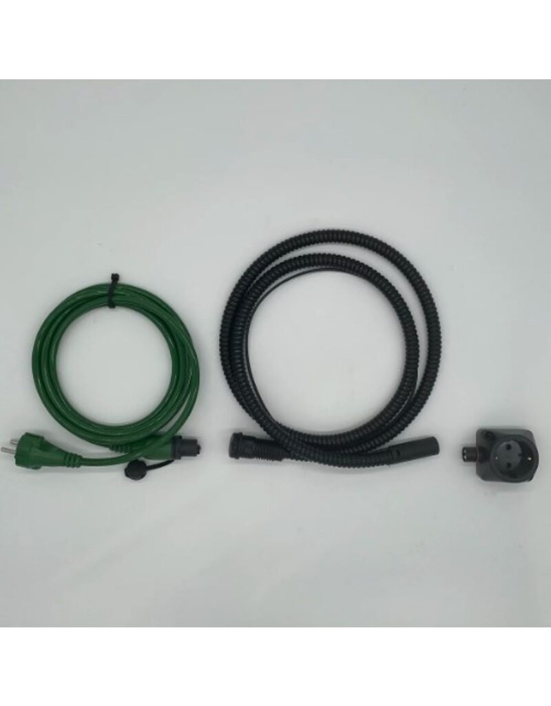 External connection set for electrical block