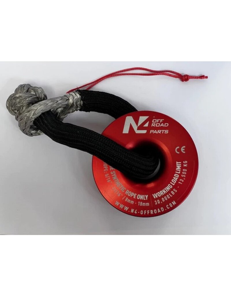 13,5 t anodised aluminum winch pulley ring for advanced winching