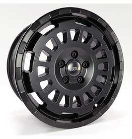 TWIN-MONOTUBE-PROJECT-AT-HD (All terrain-heavy duty) MONOBLOC, 8.5X18 INCH ALUMINUM RIM IN BLACK MAT FOR Mercedes Sprinter 907/910/VS30