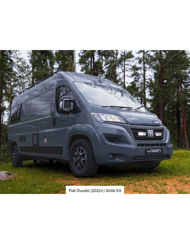 Kit intégration LAZER LED homologué Feux de route FIAT DUCATO (2022-2023) avec BVM