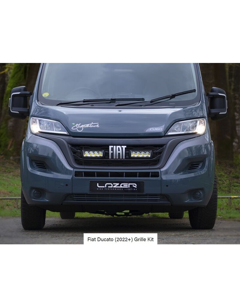 Kit intégration LAZER LED homologué Feux de route FIAT DUCATO (2022-2023) avec BVM